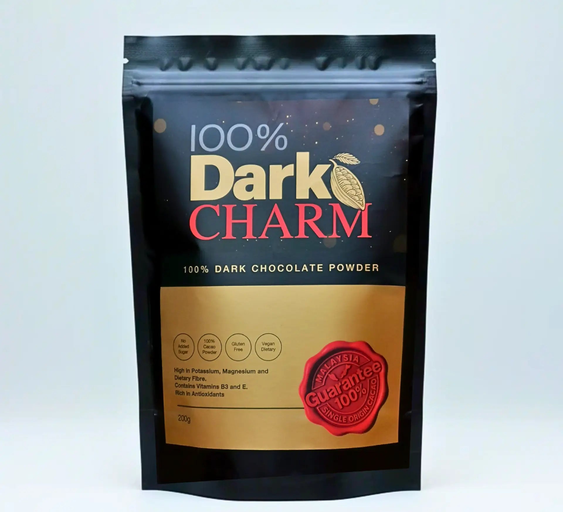 100% Dark Chocolate Powder